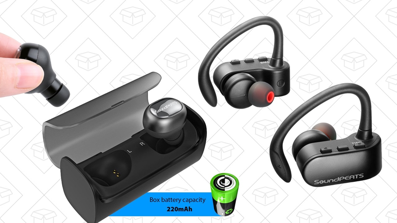 SoundPeats Wireless Earbuds with Charging Case, $39 with code SSW39MZ5 | SoundPeats Wireless Earbuds, $35 with code PJAYDX5E
